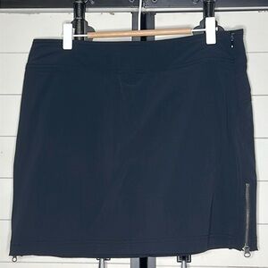 Athleta black skort size 8